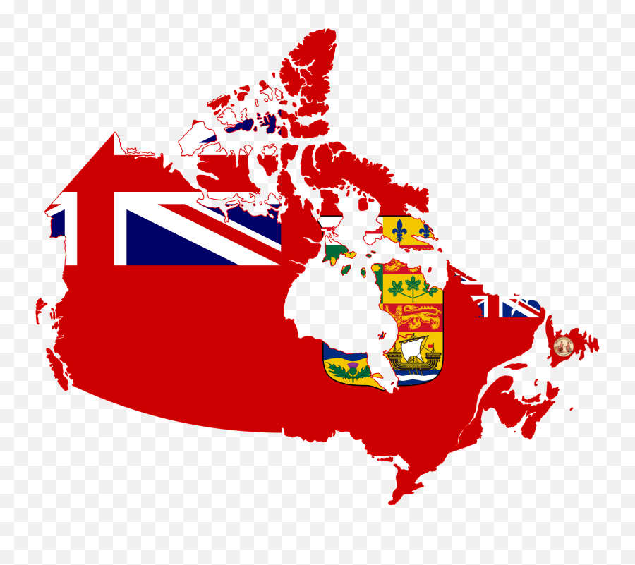 Fileflag Map Of Canada U0026 Newfoundland 1868 - 1921png Canada Map Png,Canada Flag Png