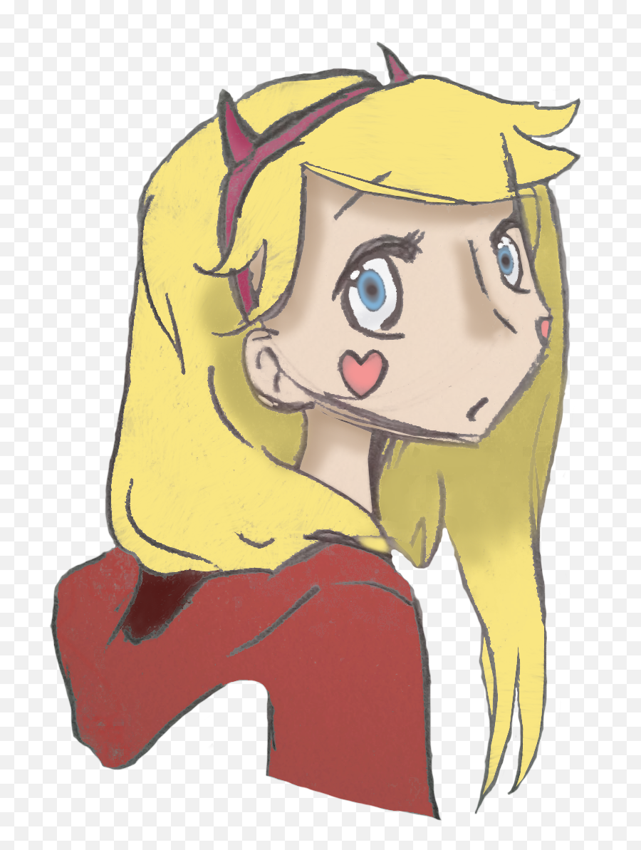 Star Fanart Doodle Colourised - Imgur Fictional Character Png,Star Doodle Png