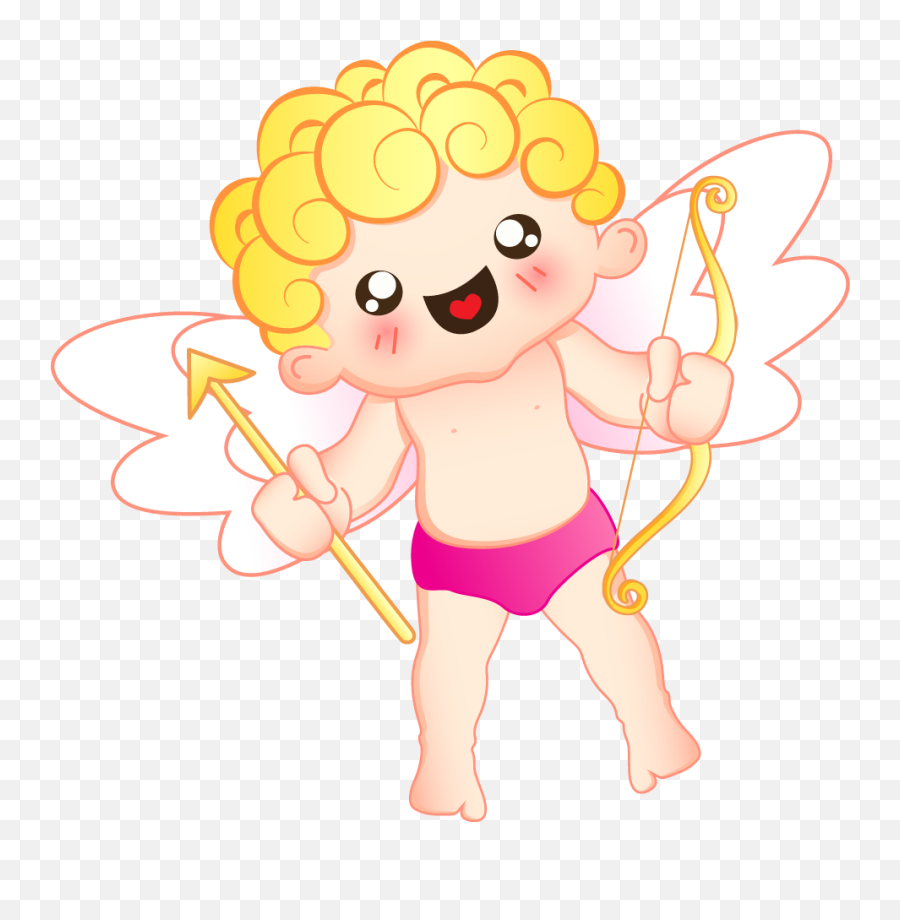 Cupid Clipart Cute - Cute Pictures Of Cupid Full Size Png Cute Cupid Clipart,Cupid Png