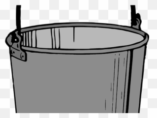 Clipart Bucket Transparent Cartoon - Snail In A Pail Png,Bucket Clipart Png