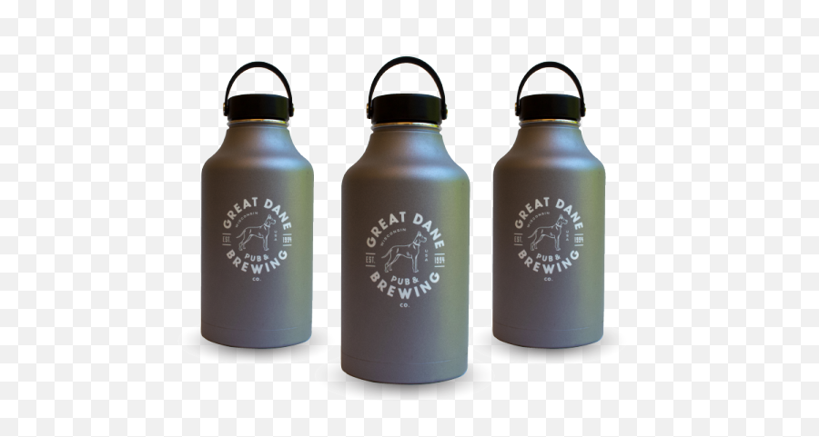 Hydro Flask Stainless Steel Growler Great Dane - Lid Png,Hydro Flask Png