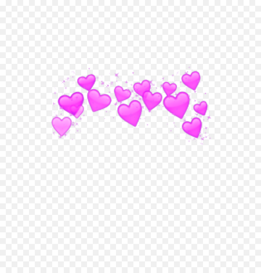 Download Hd Crown Heart Hearts Emoji Emojis Splash - Crown Transparent Png Png Cute,Heart Emojis Transparent