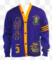 Omega Psi Phi Gear Importance Of Apparel - Omega Psi Phi Sweater Png,Omega Psi Phi Png