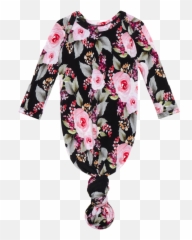Posh Peanut Button Knotted Gown Milana Momu0027s Milk Boutique - png