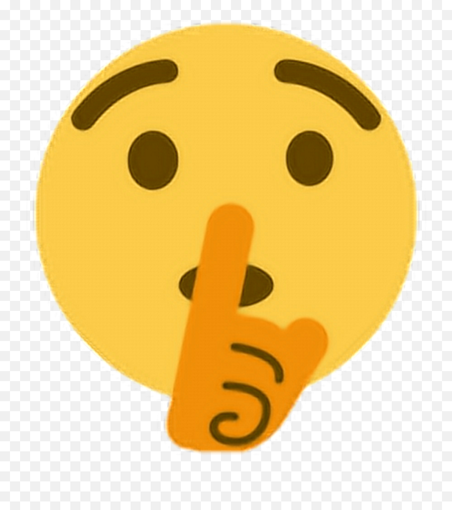 Sh Shush Finger Hand Emoji Emoticon Face Expression - Emoji Transparent Background Sh Emoji Png,Finger Emoji Png