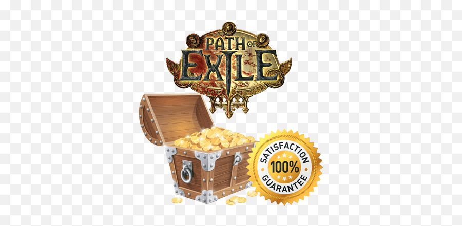Buy Poe Currency - Cartoon Treasure Chest Transparent Png,Path Of Exile Logo