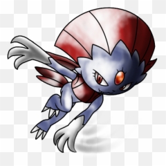 Cartoon Png Image With No Background - Weavile Drawing,Weavile Png