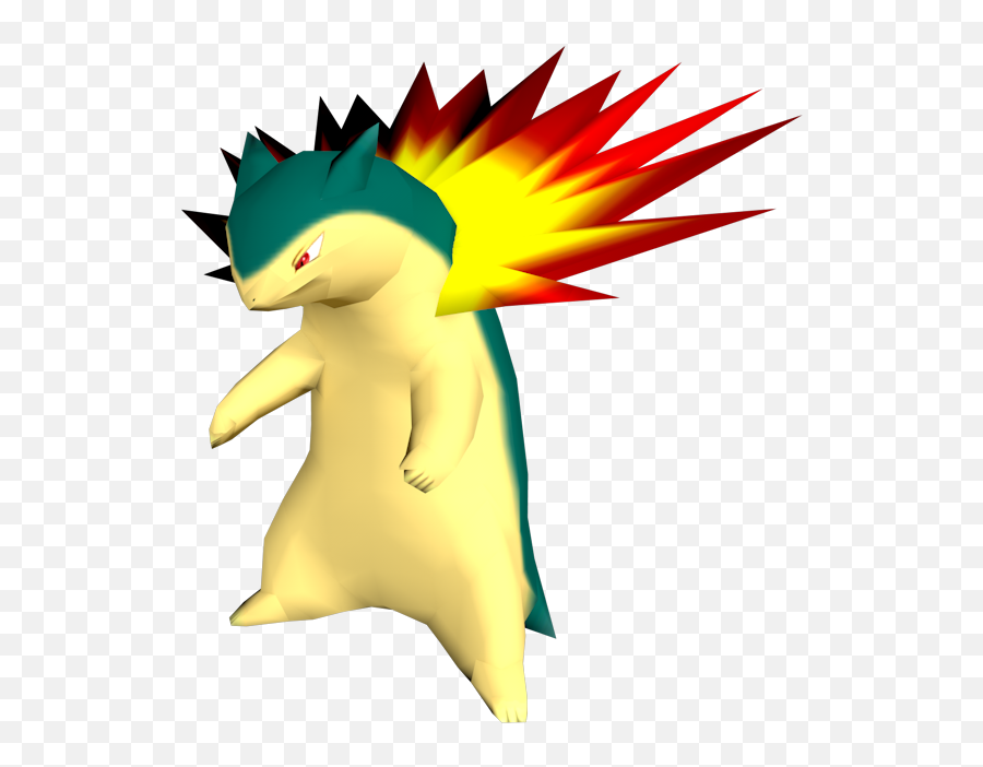 Pokemon Colosseum Typhlosion Png Image - Pokemon Colosseum Typhlosion Model,Typhlosion Png