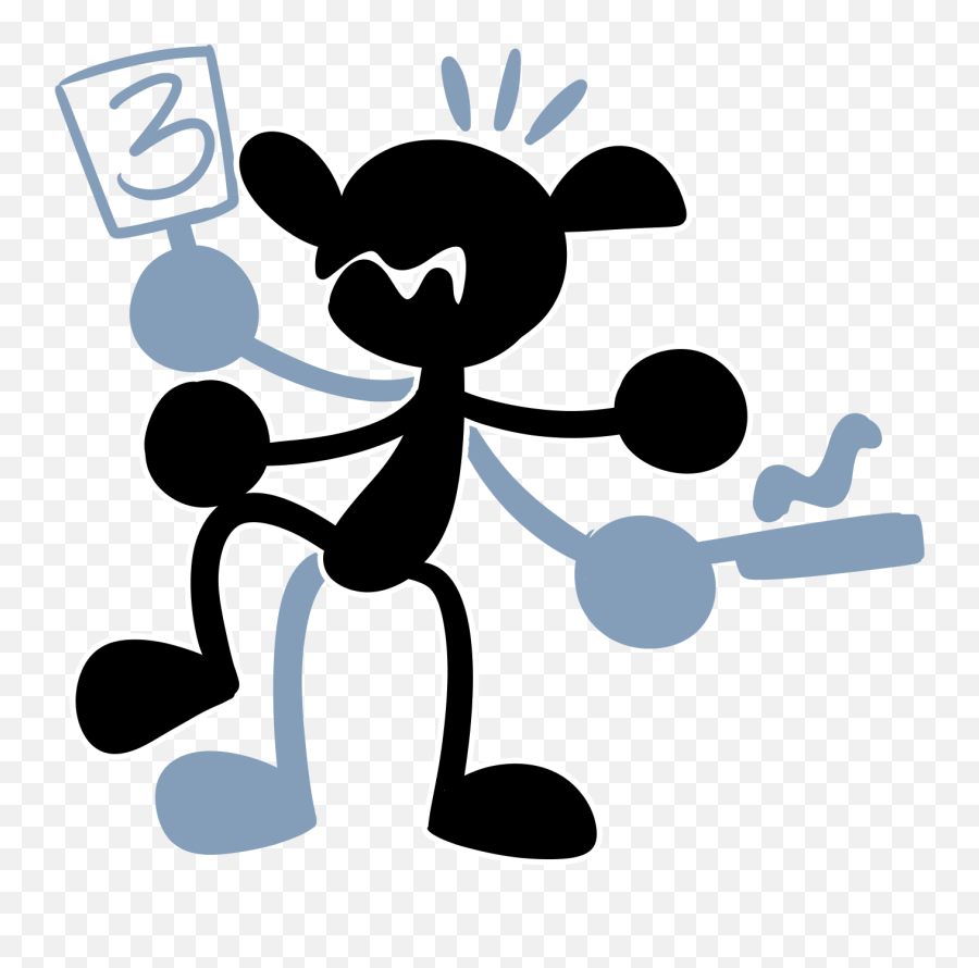 Mr Game And Watch - Dot Png,Mr Game And Watch Png