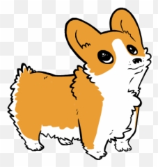 Free Corgi Transparent Background - Corgi Cartoon Dog Transparent Background Png,Corgi Transparent