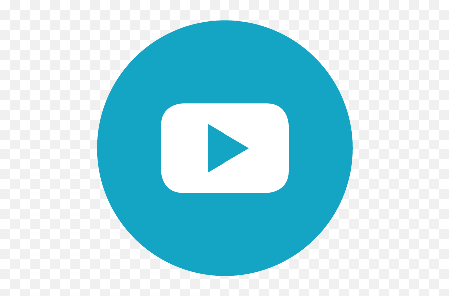 Youtube Round Icon Png - Round Youtube Icon Blue,Youtube Round Icon
