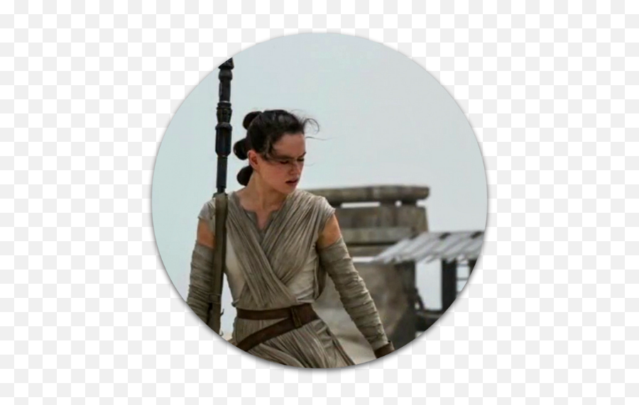 Star Wars Rey Daisy Ridley - Rey Star Wars Png,Rey Star Wars Icon