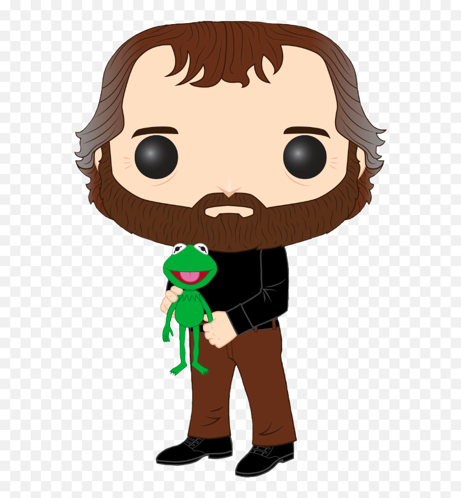 Download Sesame Street Jim Henson With Kermit The Frog Funko Png