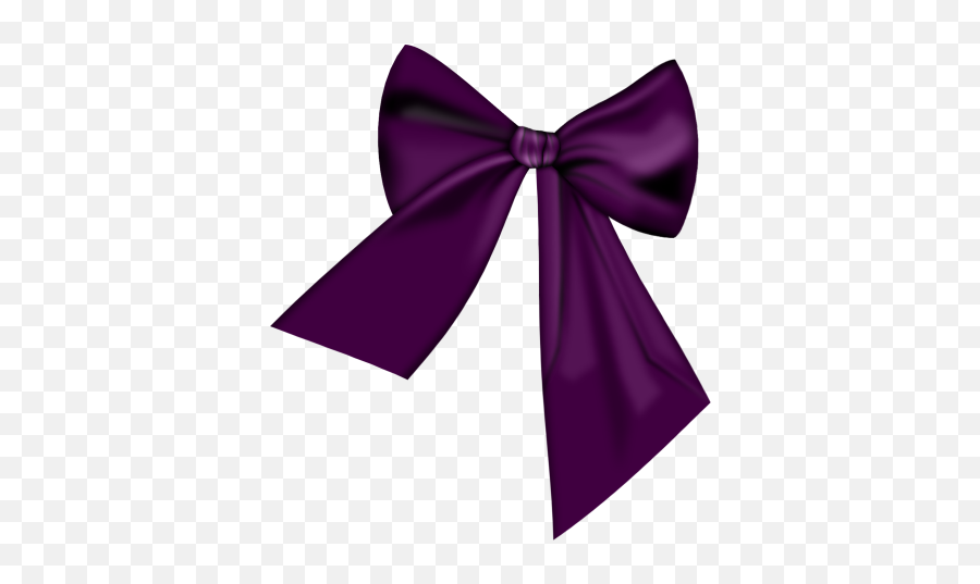 Purple Bow Clipart Hair Clips - Purple Bow For Hair Png,Hair Bow Png