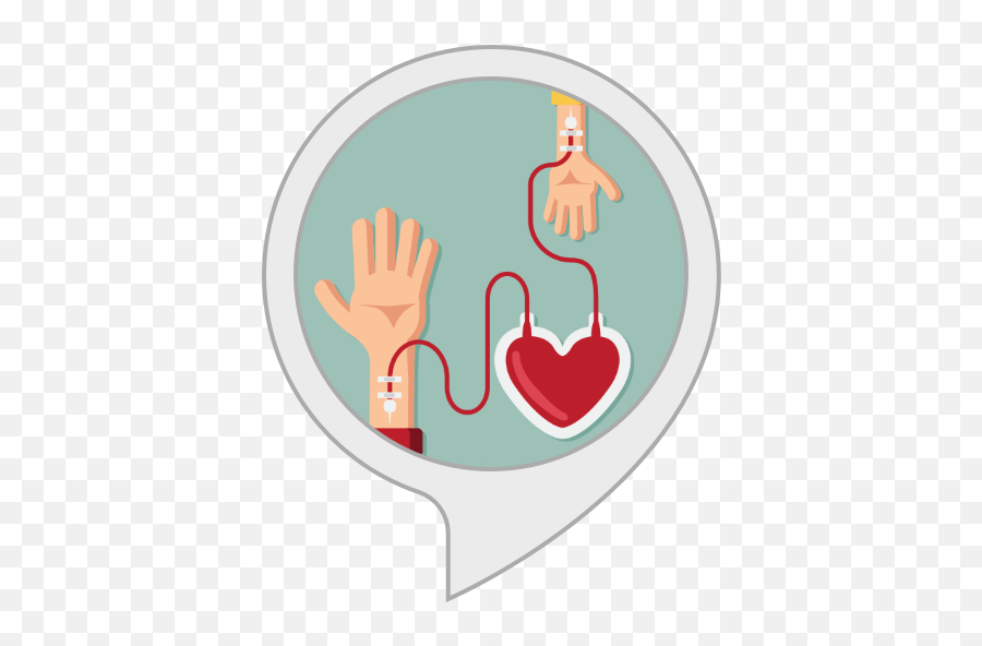 Amazoncom Blood Donor Alexa Skills - Background Blood Donor Day Png,Blood Hand Png