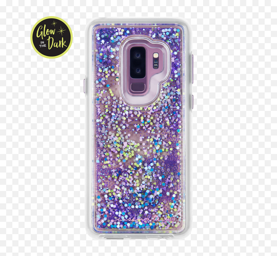 Purple Glow Waterfall Samsung Galaxy S9 Case - Mate Case Mate Waterfall Glow S9 Plus Png,Waterfall Transparent