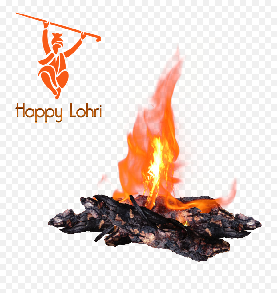 Happy Lohri Free Png Image - Bonfire Png,Fire Ash Png