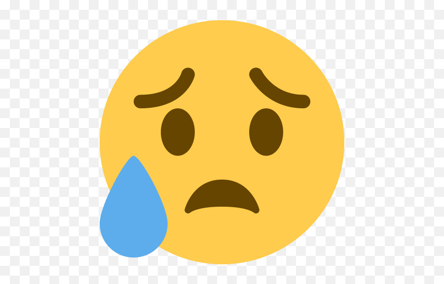 Sad But Relieved Face Emoji Meaning - Sad Emoji Twitter Png,Pensive Emoji Transparent