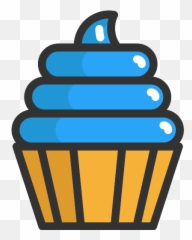 Cupcake Handmade Dessert Vector Svg - File png