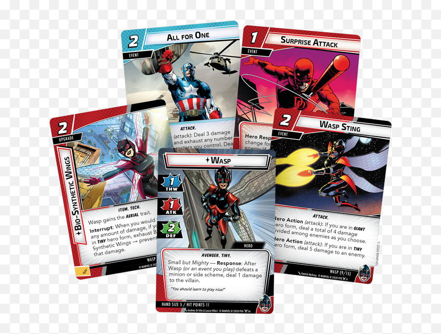 Marvel Dice Tower News - Marvel Champions Wasp Hero Pack Png,Marvel Icon Pack