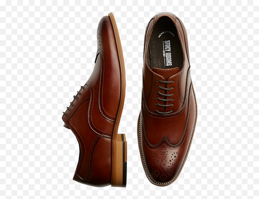 Stacy Adams Dunbar Tan Wingtip Oxfords - Stacy Adams Dunbar Wingtip Oxford Png,Timberland Men's Icon Three Eye Classic Shoe