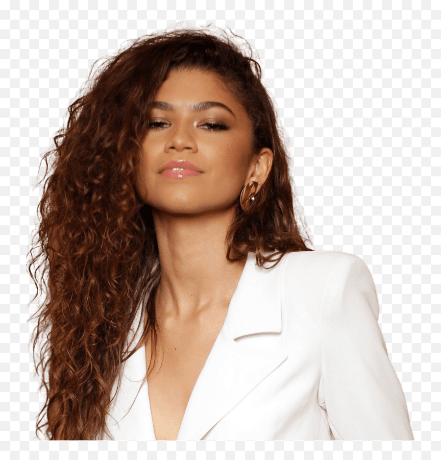 10 Female Celebrities Who Rock Natural Hair - Www Cartoon Celebrities Png,Zendaya Icon