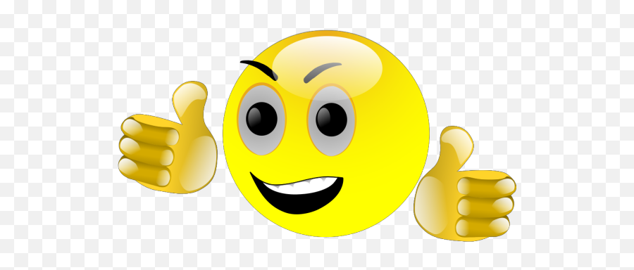 Smiley Thumbs Up Png Svg Clip Art For Web - Download Clip Emoji Thumbs Up Moving,Two Thumbs Up Icon