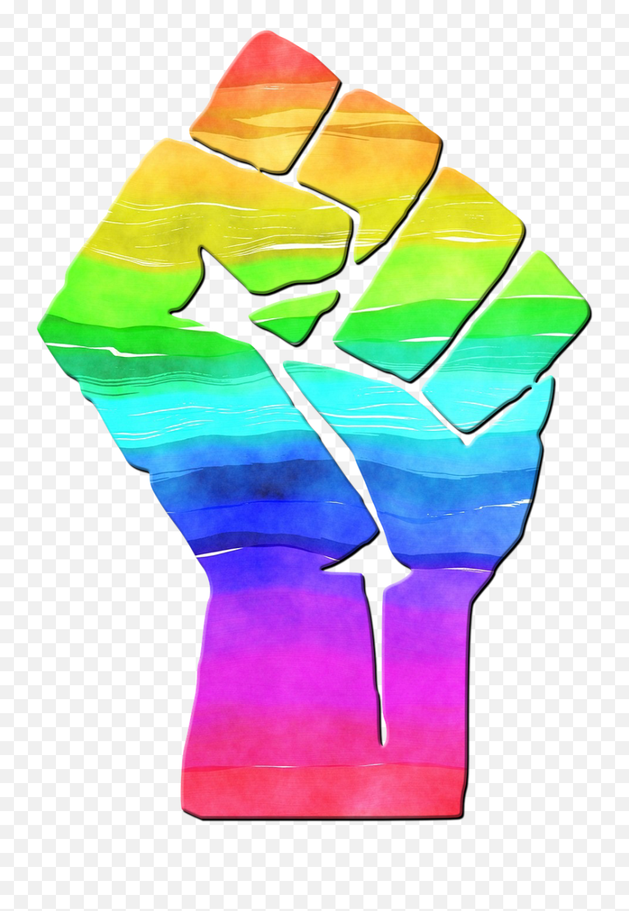 Fist Pride Lgbtq - Free Image On Pixabay Red Black Power Fist Png,Punching Fist Icon
