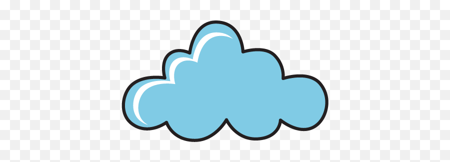 Front Speedinvoice Png Blue Cloud Icon