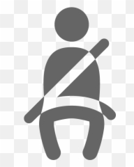 Inspection Violations - Truck Smart Seat Belt Safety Icons png