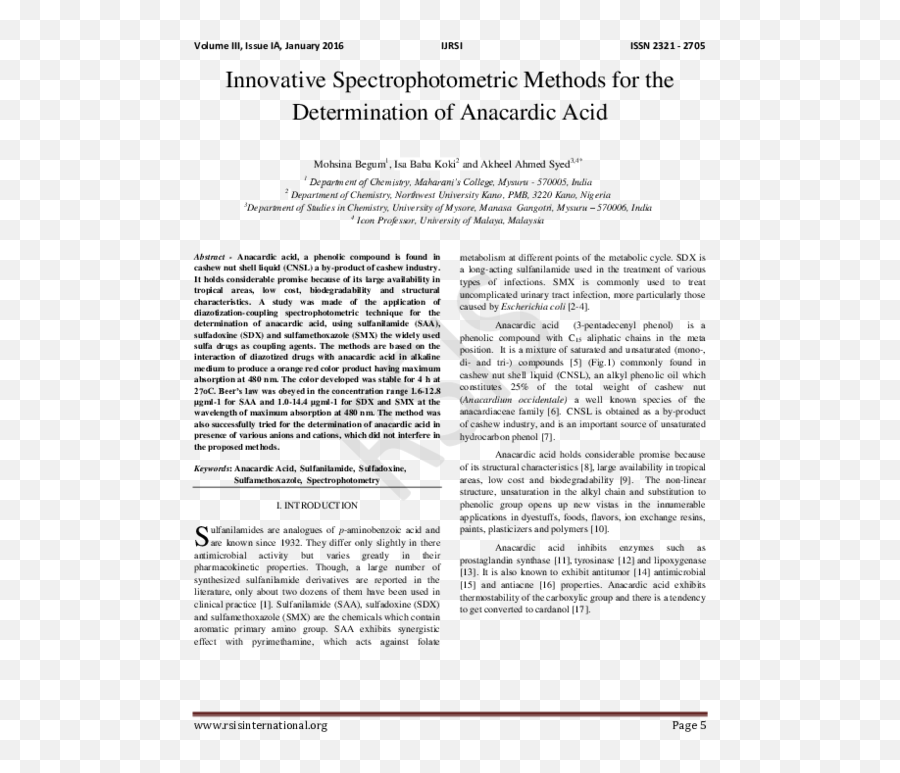 Pdf Innovative Spectrophotometric Methods For The - Document Png,Determination Icon