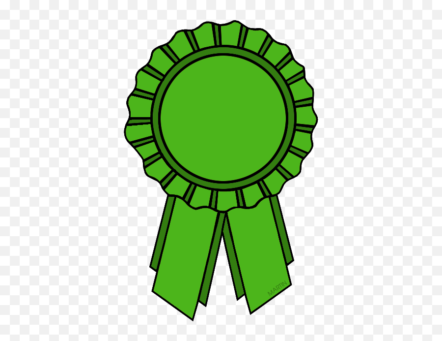 Free Green Ribbon Transparent Download Clip Art - Purple Award Ribbon Clipart Png,Green Circle Png