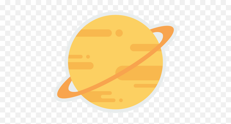 Saturn Icon Of Flat Style - Available In Svg Png Eps Ai Circle,Saturn Png