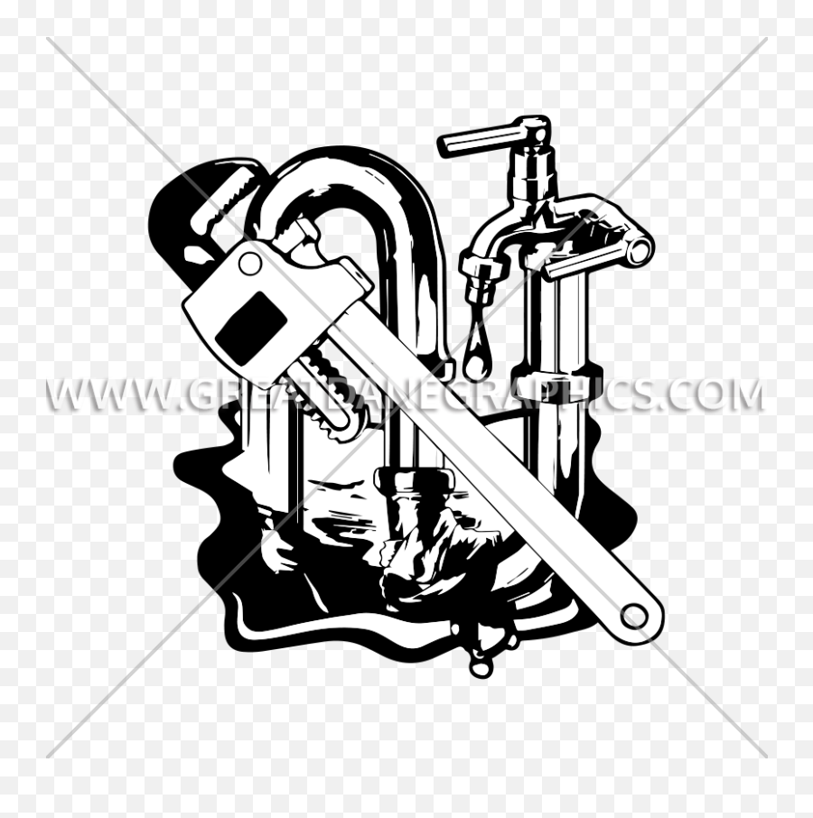 Plumbing Trap Pipe Production Ready Artwork For T - Shirt Vertical Png,Pipe Wrench Icon