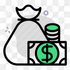 Download Money Bag Vector Icon Inventicons - png
