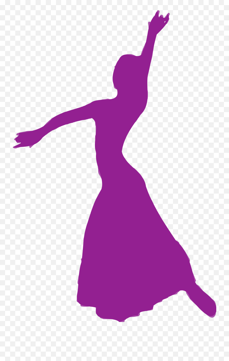 Download Dancer Clipart Purple - Dance Png Image With No Siluet Tari,Dance Clipart Png