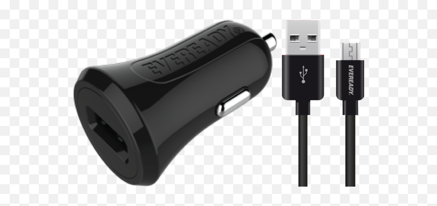 Eveready Micro Usb Car Charger - Usb Png,Charger Png