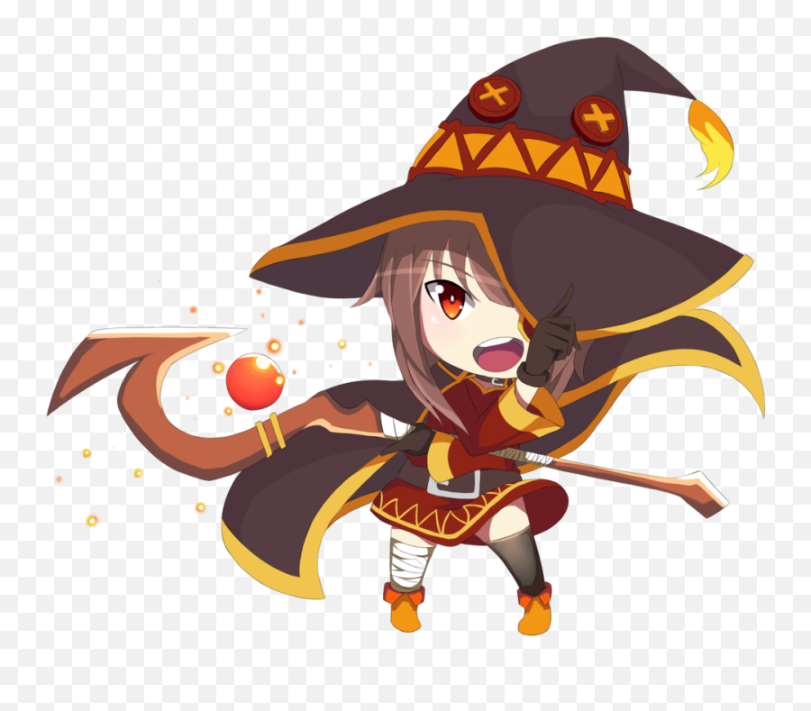 Meguminbyskynfly - D9vkcdkpng Alienware Arena Megumin Chibi,Anime Chibi Png