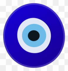 Nazar Amulet Emoji Meaning With - Circle Png,Nazar Boncugu Png