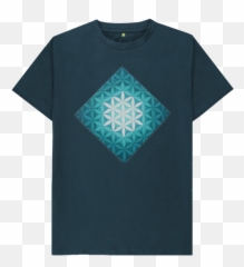 Menu0027s Flower Of Life T - Shirt Active Shirt Png,Flower Of Life Png