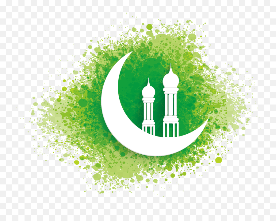 Islamic Ramadan Material - Eid Mubarak Png Logo Eid Mubarak Png Hd,Islamic Png