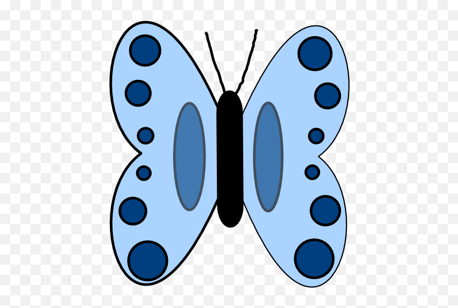 Blue Butterfly Clip Art - Clipart Png,Blue Butterfly Png