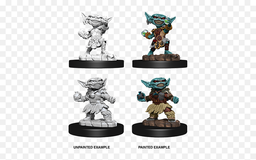 Pathfinder Battles Unpainted Minis - Pathfinder Deep Cuts Unpainted Miniatures Goblins Png,Goblin Transparent