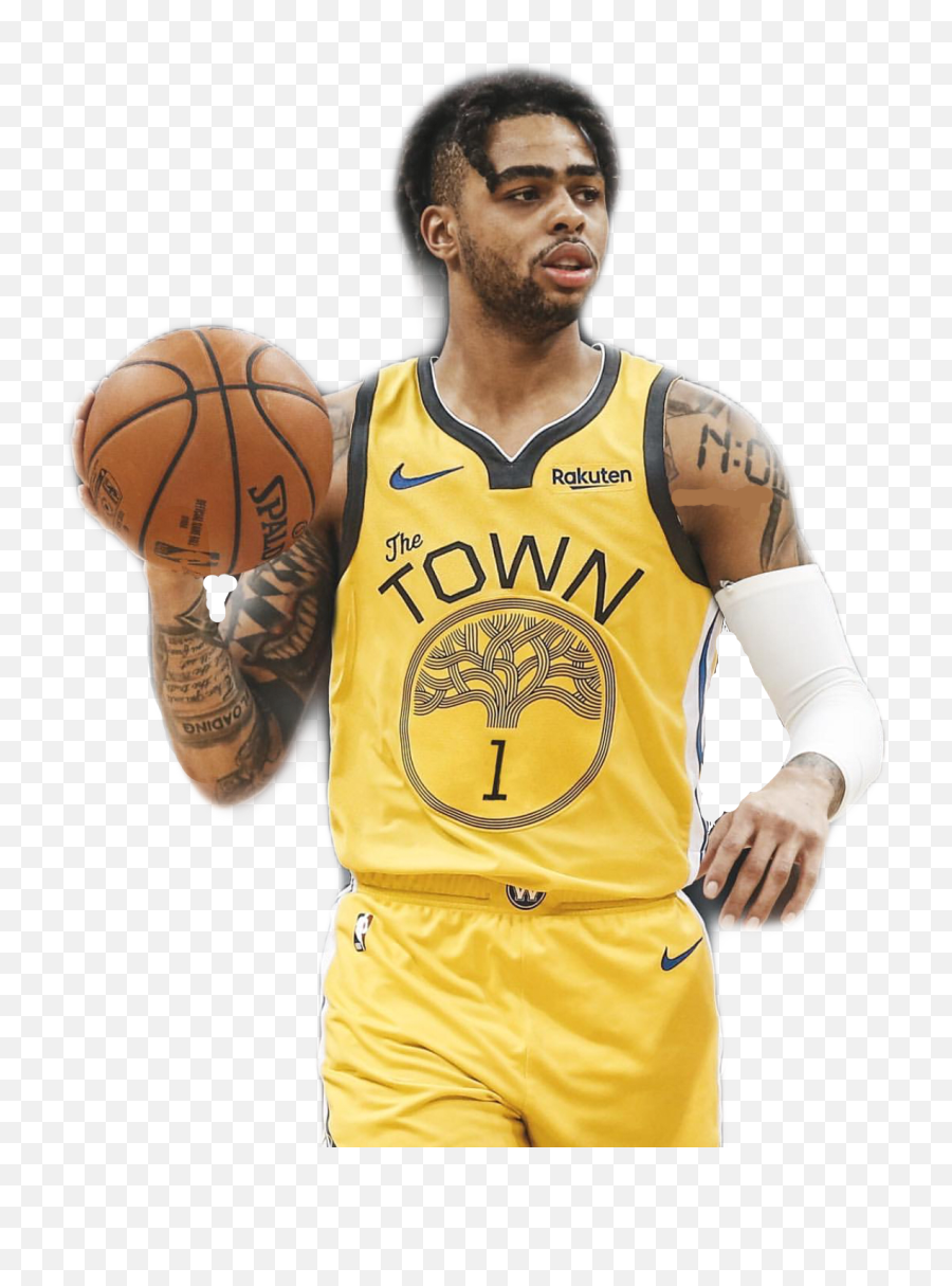 Dloading Dlo Dangelo Angelo Russell Warriors Golden Sta - Basketball Player Png,Klay Thompson Png