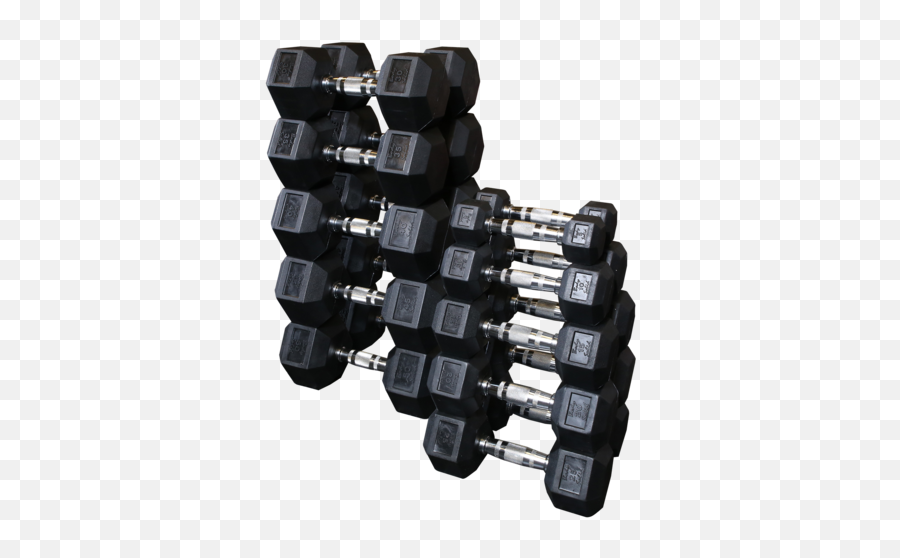 Dumbbells U2014 Bandit Fitness Equipment - Body Solid Hex Dumbbells Png,Dumbell Png