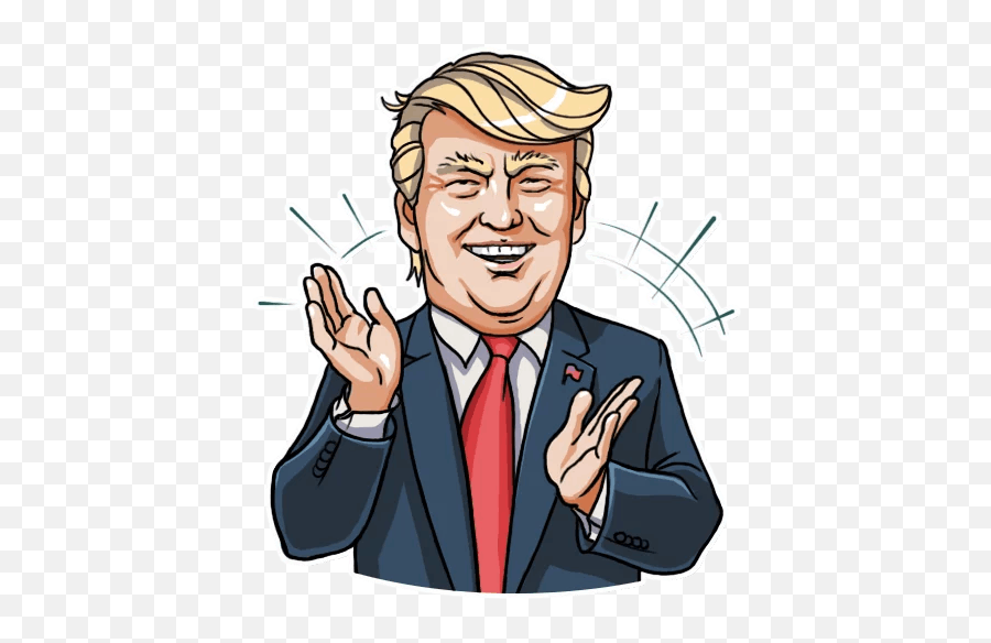 Trump Humour States Donald Cartoon Man - Transparent Trump Cartoon Png,Cartoon Man Png