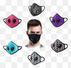 Black Medical Mask Transparent Background Png Mart - Dust Mask Sport,Masquerade Mask Png