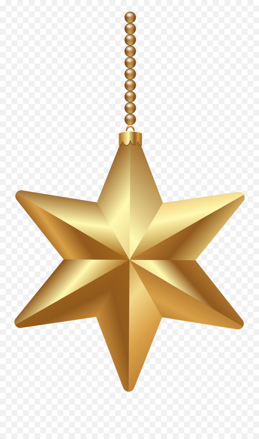 Stars Transparent Png Clipart - Gold Christmas Star Png,Real Star Png