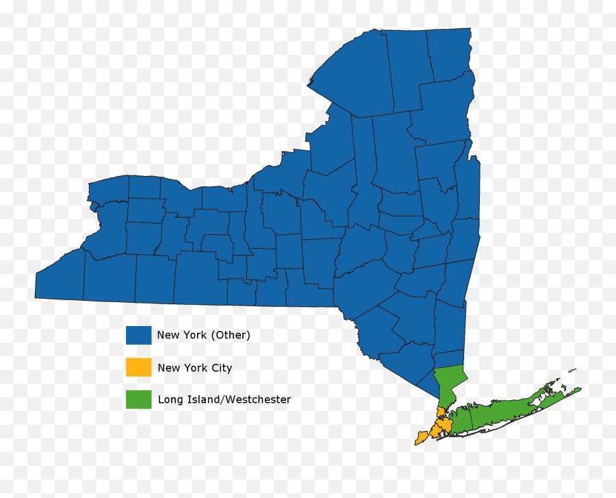 New York City Long - State Of New York Png,New York State Png