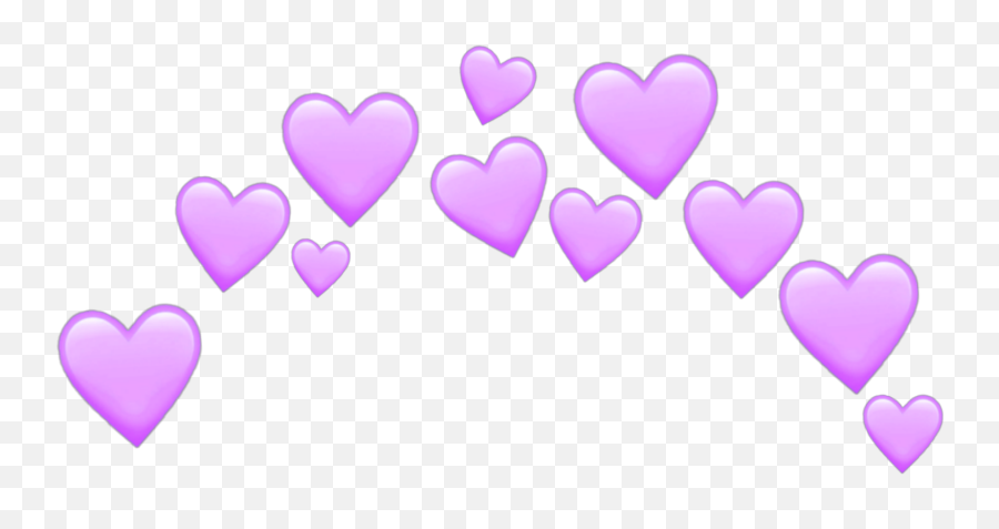 Purple Emoji Heart Light Purple Heart Emoji Png Emoji Hearts Transparent Free Transparent